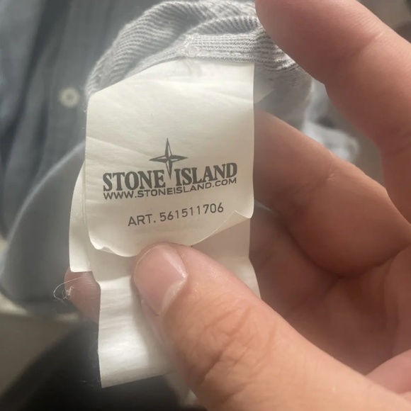 STONE ISLAND BUTTON UP - Picture 2 of 6